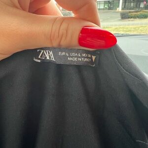 Zara Tank Bodysuit Cute Neckline